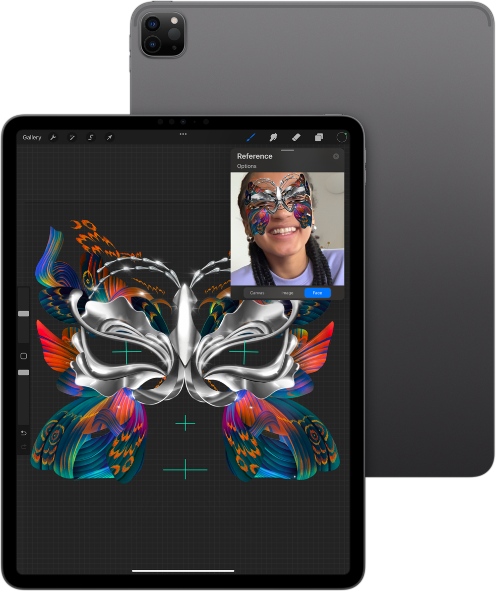 Procreate na iPadu Pro.